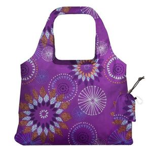 Bolsa de Compras Plegable de Gran Capacidad Personalizada de Fábrica, Bolsa de Supermercado Plegable con Impresión Completa - Product Image 2