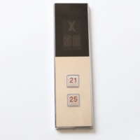Panneau d'ascenseur moderne en or COP LOP HOP Panneau de bouton d'appel Panneau d'ascenseur avec écran LCD pour pièces de rechange d'ascenseur