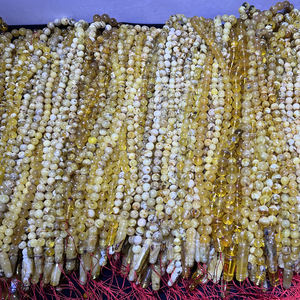 Gioielli in ambra naturale perle d'ambra russa 10-16mm perline di preghiera musulmana Imam a buon mercato - Product Image 6