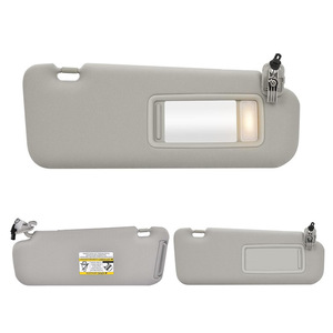 Mazda Cx9 Sun Visor Gray With <b>Light</b> Right Passenger Side 3m Tape <b>Stick</b> - Product Image 2