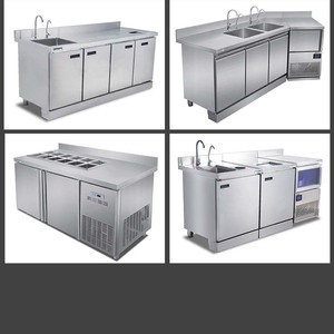 Équipement de cuisine commerciale en gros, vente chaude : Réfrigérateur-congélateur de bar et plan de travail pour salons de thé - Product Image 4
