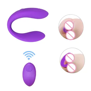 नई चेक-इन जोड़ों के सेक्स के खिलौने यू आकार गर्म बिक्री जी-स्पॉट महिला योनि वयस्क थरथानेवाला