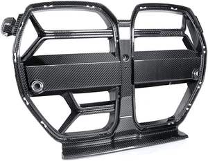 Grille avant en fibre de carbone avec kit carrosserie pour pare-chocs et grilles de calandre pour BMW M3 G80 M4 G82 G83 - Product Image 2