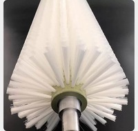 Brosse à rouleaux industrielle pour machines de lavage de voitures et gazon artificiel