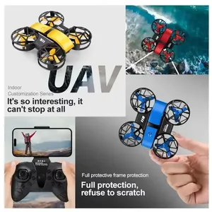 Mini <span class=keywords><strong>Drone</strong></span> Extérieur avec Moteur Brushless Petit Quadcopter pour Enfants Débutants Rotation Vol et Caméra Caractéristiques Jouet Idée Cadeau - Product Image 6
