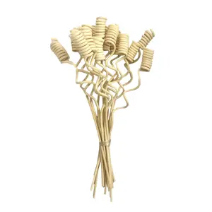 Reed Diffuser Lucht Frisser Natuurlijke Kleur Krullend Vorm Rotan Sticks