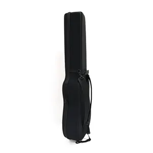Customized Zipper EVA Guitar Player Musical Instrument Bag Durable Carry Shockproof Hard Shell Case Eva Guitar Case