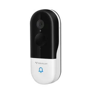2022 iki yönlü ses ev video akıllı WiFi 3MP video kapı zili kablosuz pil kapı zili kamera interkom ile kablosuz kapı zilleri