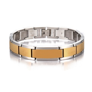 Bracelet en acier inoxydable pour femmes et hommes, résistant à la rouille, réglable, résistant à l'eau, pour les États-Unis - Product Image 3