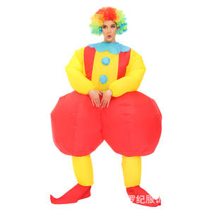 Venta caliente volar mono Suite ropa inflable mascota divertido payaso gordo disfraces Cosplay <span class=keywords><strong>disfraz</strong></span> inflable - Product Image 3