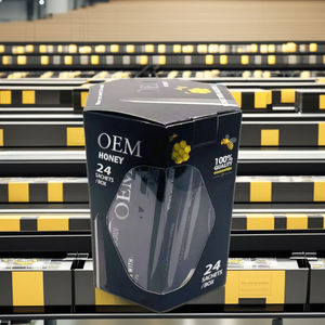 Empaque OEM para <span class=keywords><strong>Miel</strong></span> <span class=keywords><strong>de</strong></span> Acero Duro con Gelatina Natural y Polen <span class=keywords><strong>de</strong></span> <span class=keywords><strong>Abeja</strong></span>, 24 Sobres en Cajas Rígidas con Recubrimiento UV y Materiales Reciclados - Product Image 4