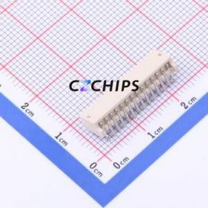 HC-ZH1.5-14AW Wire-to-Board Pin Header Bent Lead Through Hole,P=1.5mm Connector 1x14P 1.5mm Right Angle Insert ZH - Product Image 2