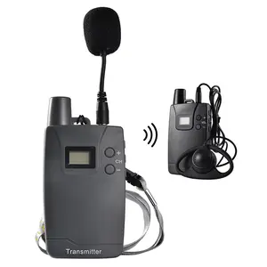 WirelessLinkx tur rehberi ses sistemi kablosuz iletişim ekipmanları çok kanallı anti-parazit at binme için öğretim