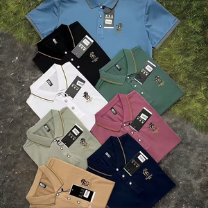 Camisa de Manga Larga para Hombre, Modelo DZP003, Tallas Grandes 48-56, de Algodón de Secado Rápido, con Bolsillo, Diseño a Rayas, Precio: 3.05 Dólares - Product Image 2