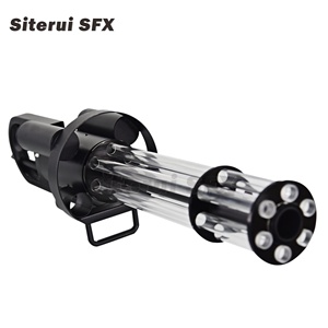 SITERUI SFX nouveau LED CO2 Jet pistolet à fumée <span class=keywords><strong>Justin</strong></span> Gatlin DMX Machine pour scène soirée fête barre appareil de poche fournitures de fête - Product Image 3