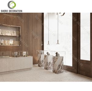 Vitrina de cristal de Joyería Moderna Vitrina de exhibición al por menor de gama alta Vitrina de joyería Vitrina - Product Image 2