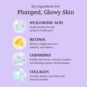 Kollagen-Gesichts maske mit Hyaluron säure Retinol Deep Hydrat ion Über nacht maske Pflege Verjüngende Haut Feuchtigkeit spendend - Product Image 2