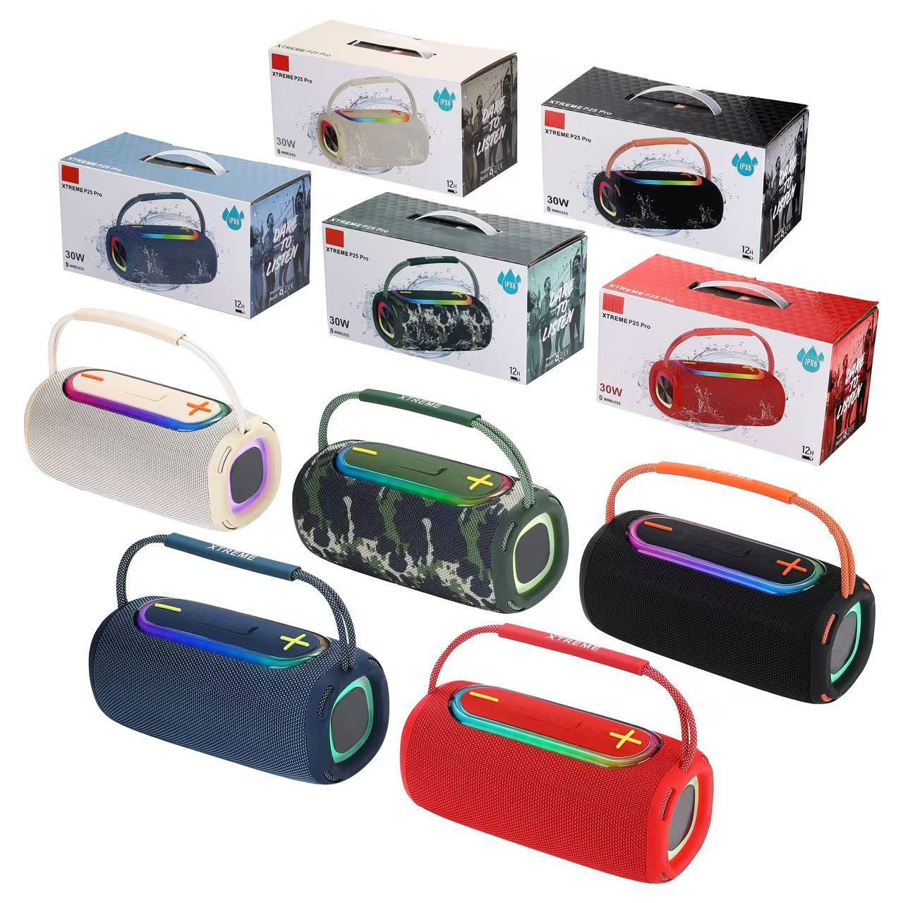 High-Power Subwoofer for 5.4 Speaker P25 Pro Portable USB AUX Inputs TWS Stereo System Dual Diaphragm RGB Lighting IPX6 · image 3