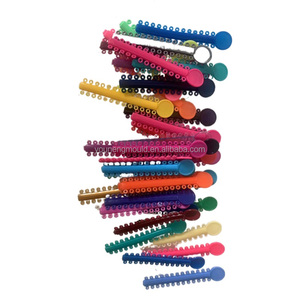 China Taizhou Denxy <span class=keywords><strong>Dental</strong></span> elastomérico Ortho ligadura lazos ortodoncia ligadura lazo ortodoncia ligadura molde fábrica - Product Image 2
