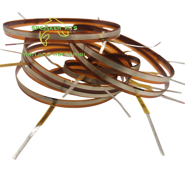 Tweeter Pure Aluminium Flat Wire CCAR ALR VOICE COIL KSV KAP 34.4/44.4/51.6/72.2/74.5MM Speaker Accessories