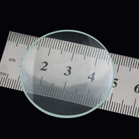 Lentilles biconvexes et plano-convexes pour expériences de physique, lentilles grossissantes en verre, éléments pour télescope, accessoires optiques pour caméra, 3-7,5 cm