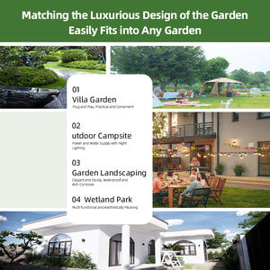 Villa Courtyard <span class=keywords><strong>Robinet</strong></span> antigel en acier inoxydable <span class=keywords><strong>Robinet</strong></span> d'arrosage en cuivre de jardin <span class=keywords><strong>Colonne</strong></span> de <span class=keywords><strong>robinet</strong></span> double face extérieure - Product Image 5