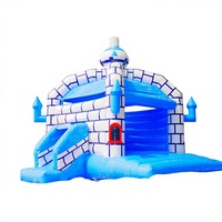Château gonflable commercial en PVC, trampoline de saut, protection UV, écologique, durable, équipement de parc d'attractions