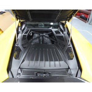 Panel Decorativo de Fibra de Carbono para el Compartimento del Motor Trasero, Nuevo, para Huracán LP580/610, 2017-2019 - Product Image 6