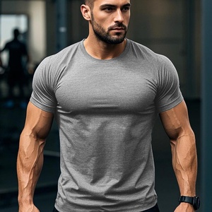 BMT 01 Camisetas para correr y hacer ejercicio para hombre, camiseta Dry Fit que absorbe la humedad, camisetas deportivas de manga corta para gimnasio - Product Image 5