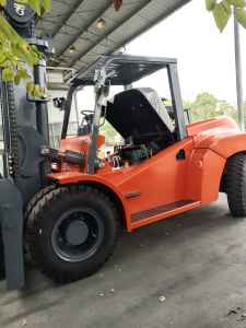 In China gemaakt Materiaalafhandelingsapparatuur Logistiek 5 ton hydraulische vorkheftruck CPCD50 Kleine dieselvorkheftruck Geïmporteerde motor - Product Image 4