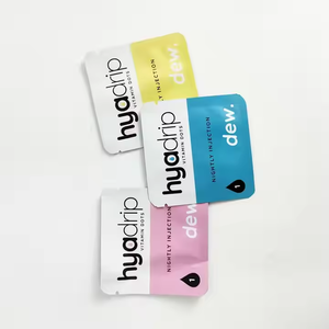 Customized Smell Proof <b>Plastic</b> <b>Bag</b> Three Side Seal <b>Resealable</b> for Food Candy Nut tea Snacks Packaging - Product Image 1