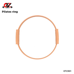 Wholesale CZFIT ET0113 12 Inch Silicone <b>Gel</b> <b>Magic</b> Pilates Ring Portable Lightweight Yoga Resistance Circle for Women - Product Image 4