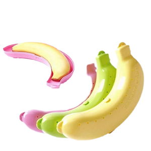 Dễ Thương Chuối Lưu Trữ Hộp Du Lịch Ngoài Trời Hình Chữ Nhật Nhựa <span class=keywords><strong>Container</strong></span> Cho Ăn Trưa Trái Cây Lưu Trữ Chuyến Đi Bảo Vệ Trường Hợp Bảo Vệ - Product Image 4