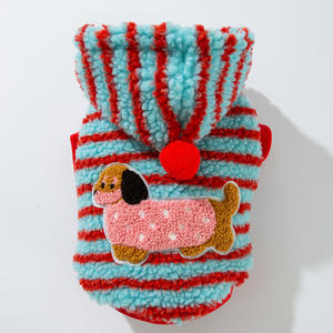 Nuevo Otoño Invierno Premium cachorro perro ropa camisas tracción sudaderas algodón gato ropa para mascotas - Product Image 4