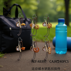 Pendentif porte-clés d'eau alcaline sportive, 240 pièces par boîte, accessoire de mode tendance - Product Image 3