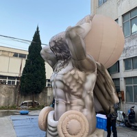 Statue gonflable géante du dieu grec Atlas, taille personnalisée, pour événements festifs