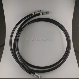 Manguera de Freno PTFE 3AN de Acero Inoxidable, Trenzada, Negra, para Frenos de Dirección, Nitrógeno, Combustible e Hidráulicos - Product Image 2