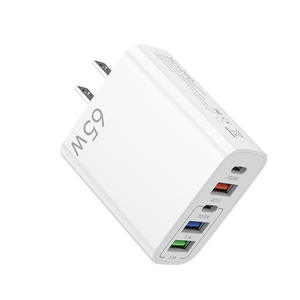 65W PD Fast Charger EU US UK <strong>2</strong> Type-c 3 <strong>USB</strong> 5 Five Port Multiple <strong>Output</strong> Adapter Mobile Phone Travel Wall Charger for macbook - Product Image 6