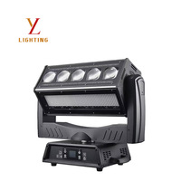 Multifunktionales 5-in-1 Bühnenlicht 16bit XY Moving Head RGB LED-Streifen Kalt-Warmweiß Stroboskop 1~30Hz DMX512/Tonaktiviert Club DJ