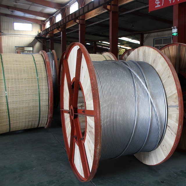 ACSR Zebra Conductor 336.4 Kcmil 170.5mm² 26/7 Strands ASTM B232 BS215 for Overhead Power Transmission and Distribution Line