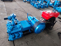 Pompe à boue hydraulique à trois pistons série BW ZhongTan BW250/BW450/BW850 Électrique/Diesel 6MPa pour forage de puits