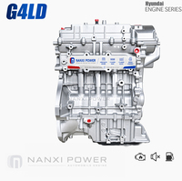 Nuovo Motore G4LD 1.4T Benzina Euro 6 103kW Long Block per Elantra Lafesta Ix35 K3