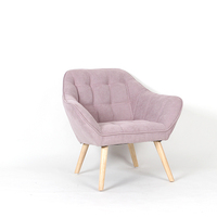 Fauteuil inclinable de salon de détente en gros, design inclinable, pivotant, doré