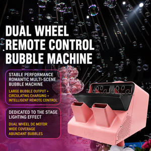 Adjustable Small Power Stage Bubble Machine,Dj Lighting Bubble Effect Machine for Stage Party Christmas - Product Image 3