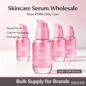 เซรั่มโรส PDRN บำรุงผิวหน้าทุกวัน เนื้อบางเบา รับผลิตแบบ Private Label OEM ODM - Product Image 5