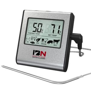 IBN BBQ thermomètre à viande sonde alimentaire sans fil thermomètre de jauge de température de <span class=keywords><strong>cuisson</strong></span> numérique pour Steak <span class=keywords><strong>poulet</strong></span> dinde - Product Image 1