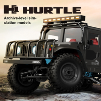 Voitures RC 4x4 à l'échelle 1:12 H1 BG1535, camion télécommandé 2,4 GHz, vitesse maximale de 30 km/h, véhicule tout-terrain RC pour garçons