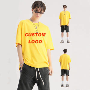 T-shirt à manches courtes en coton 100% 180g, coupe ample et décontractée, style streetwear, impression personnalisée, sérigraphie - Product Image 4