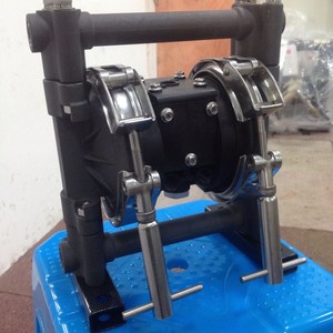 25mm 40mm 80mm Small Plastic Acid Chemical Double Pneumatic <strong>Hydraulic</strong> Air <strong>Operated</strong> <strong>Diaphragm</strong> <strong>Pump</strong>