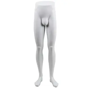 torso mannequin pantaloni Suppliers-Commercio all'ingrosso finestra visualizza bianco Opaco metà inferiore del corpo in fibra di vetro torso pantaloni leg mannequin